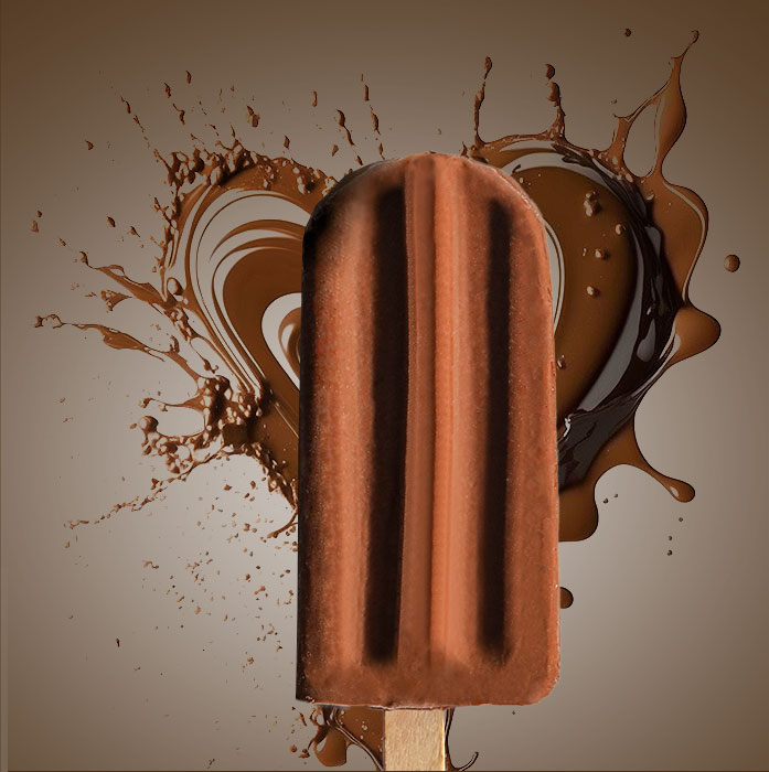 Chocolate popsicle